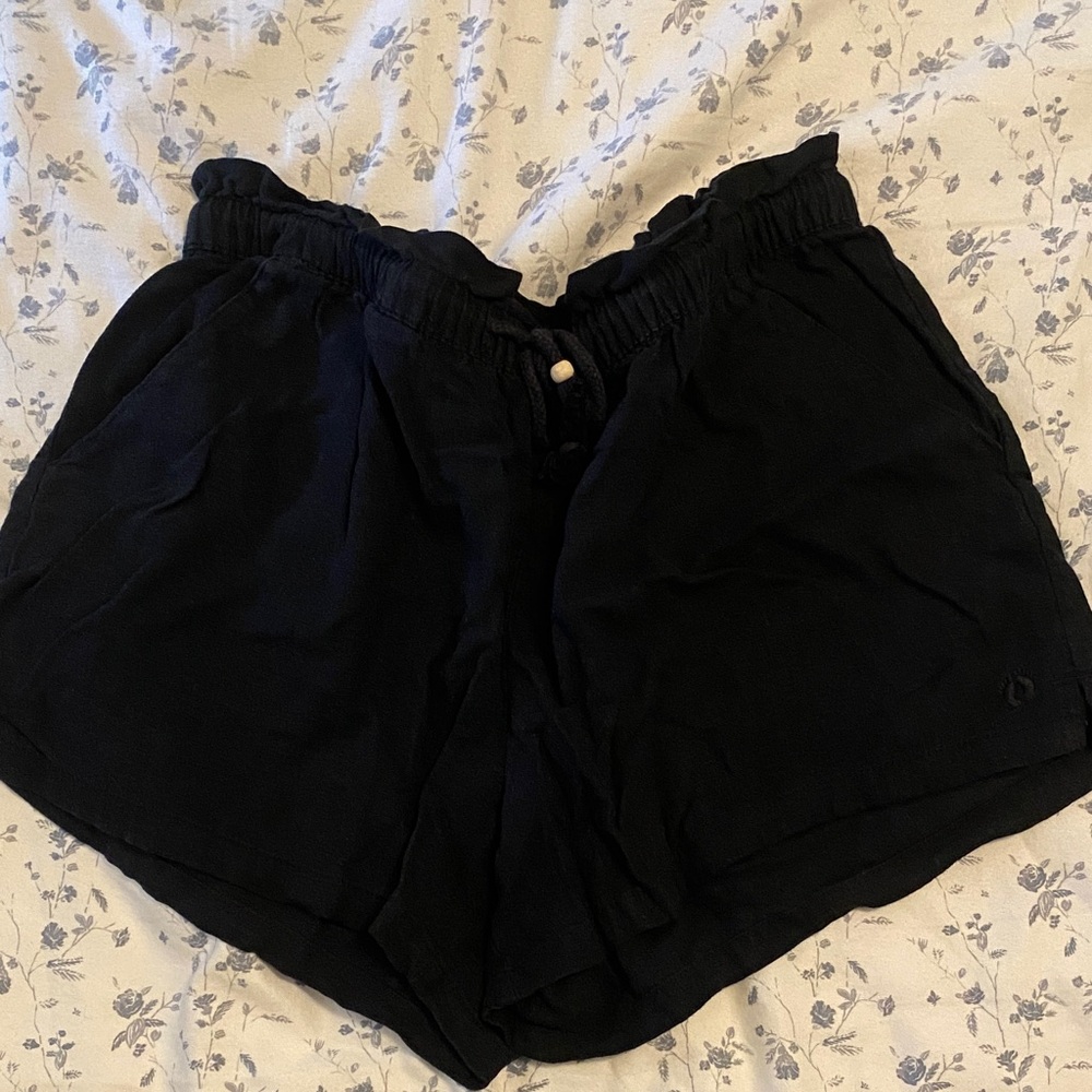 Hang Ten Women's High Waist Black Shorts